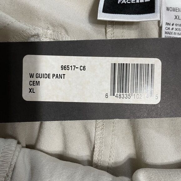 The North Face Women’s Tekware Guide Pants Size XL Khaki Belt Pockets Hiking NEW - Picture 10 of 12